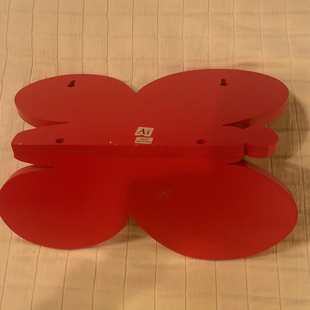 Y2K butterfly shelf wooden girls pink purple
